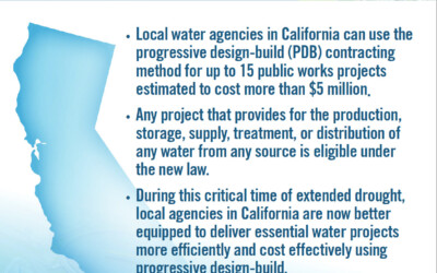 Progressive Design-Build Delivery Now allowed in California