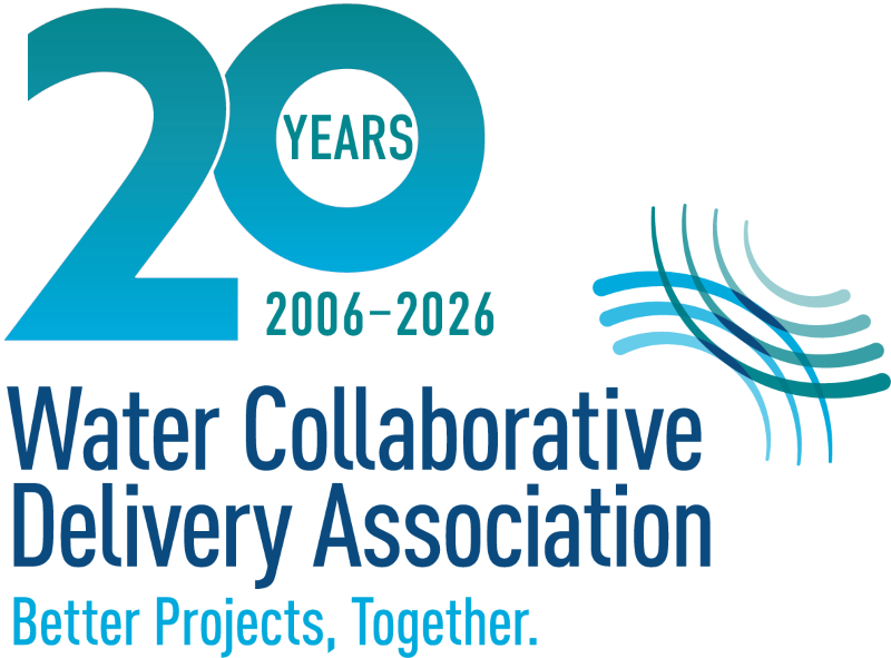 Water Collaborative Delivery Association 20th Anniversary Logo